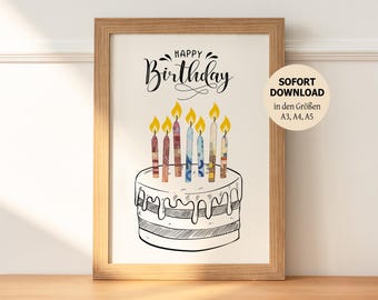 creative money gift birthday | DIY birthday gift idea | 18th birthday | gift voucher | gift to print yourself