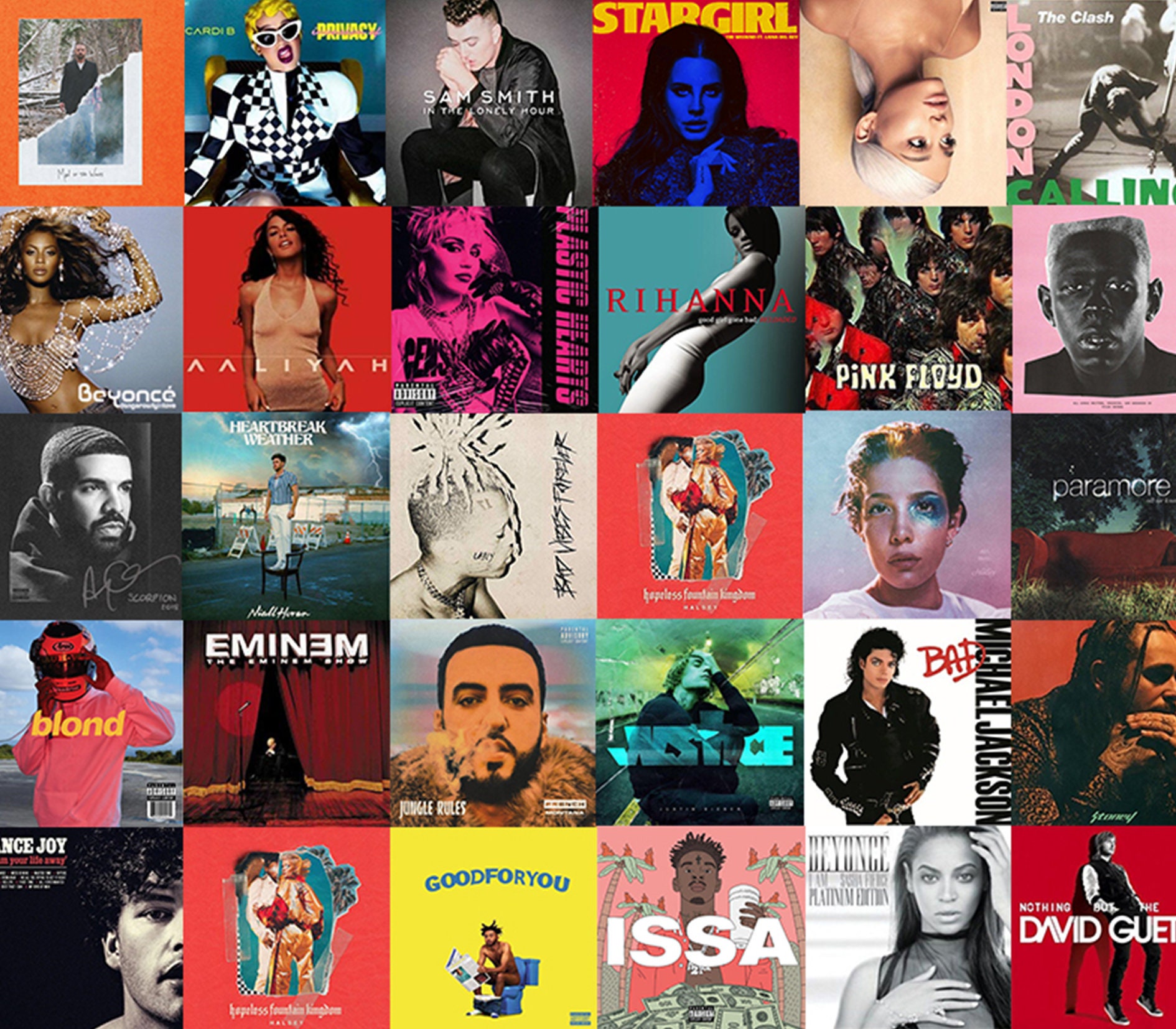 Custom Album Covers Wall Collage Aesthetic digital Download Etsy Canada