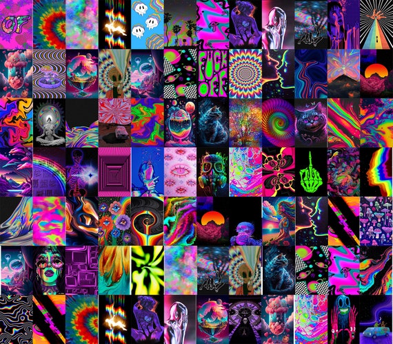 Trippy outlet wall posters