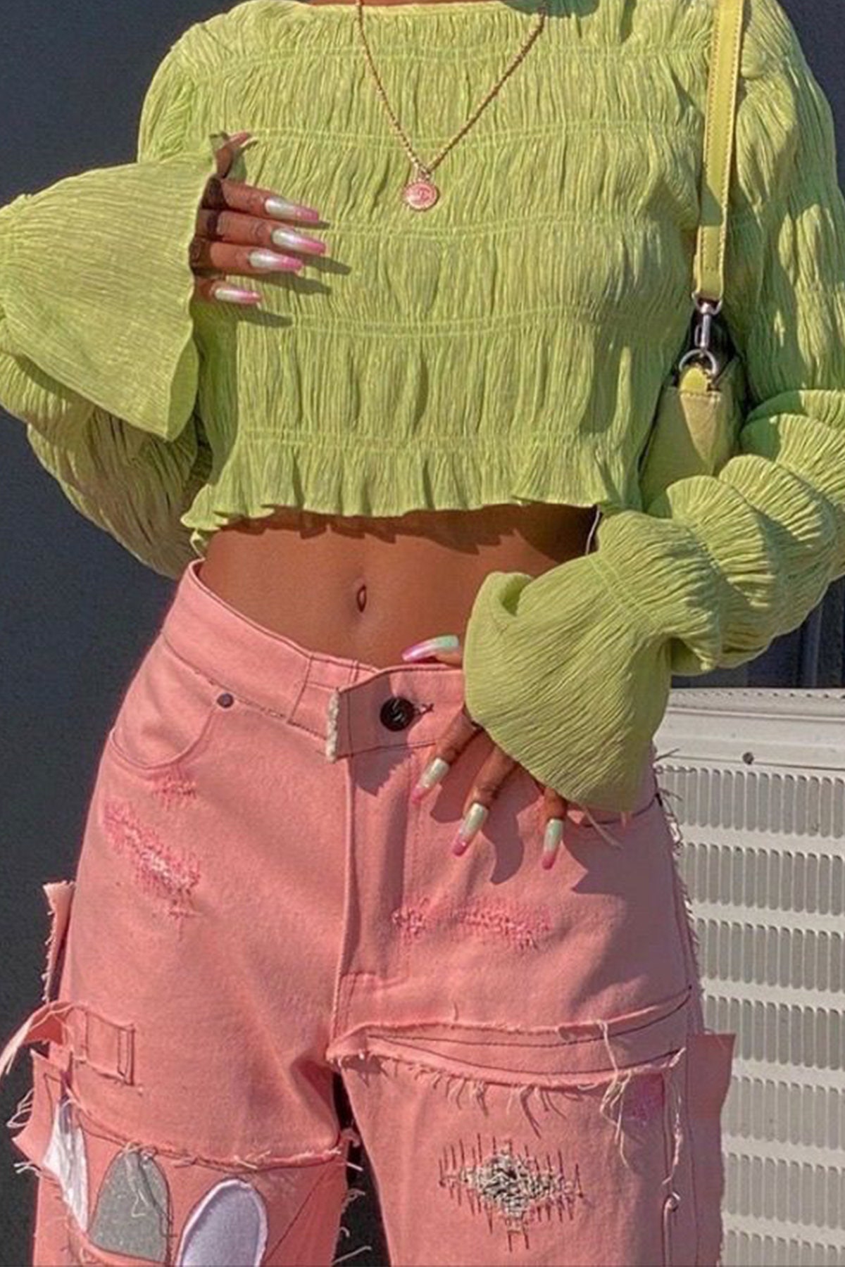 Pink and Sage Green Aesthetic Wall Collage Kit Boujee Wall Etsy UK