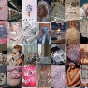 Boujee Aesthetic Wall Collage Kit Trendy Wall Collage Kit - Etsy