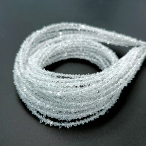 AAA+ Clear White Herkimer Diamond Quartz Nuggets Beads Raw Diamond Diamond Gemstone Beads Herkimer Rough Stone Herkimer Diamond Beads