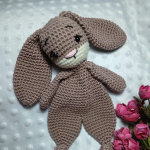 crochet rabbit comforter