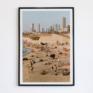 Tel Aviv Beach Print - Fine Art Photography Wall Decor