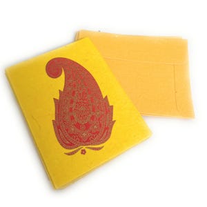 Handgemachte umweltfreundliche Grußkarten