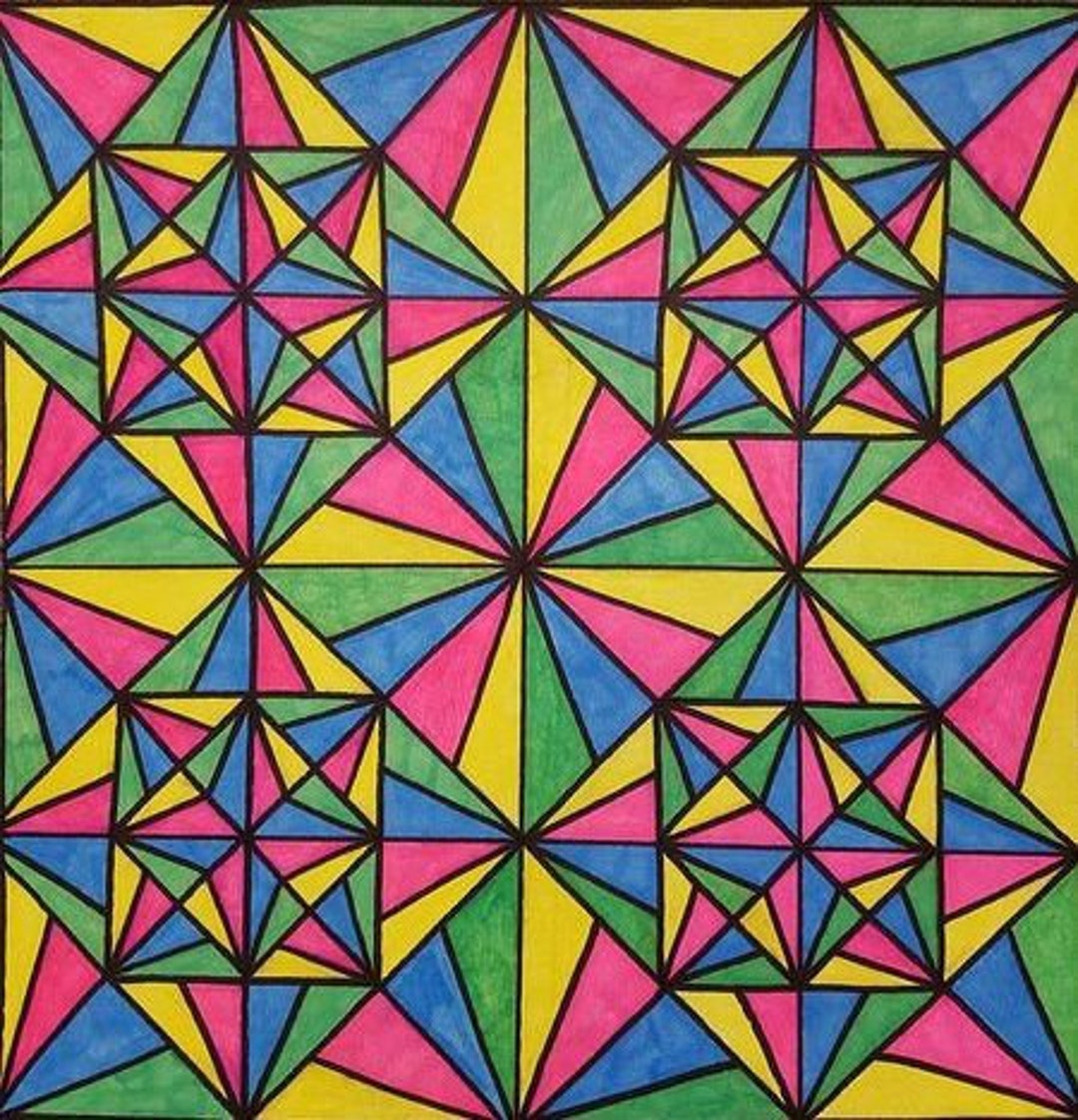 LSDMT Uv Sharpies on Paper ORIGINAL Etsy