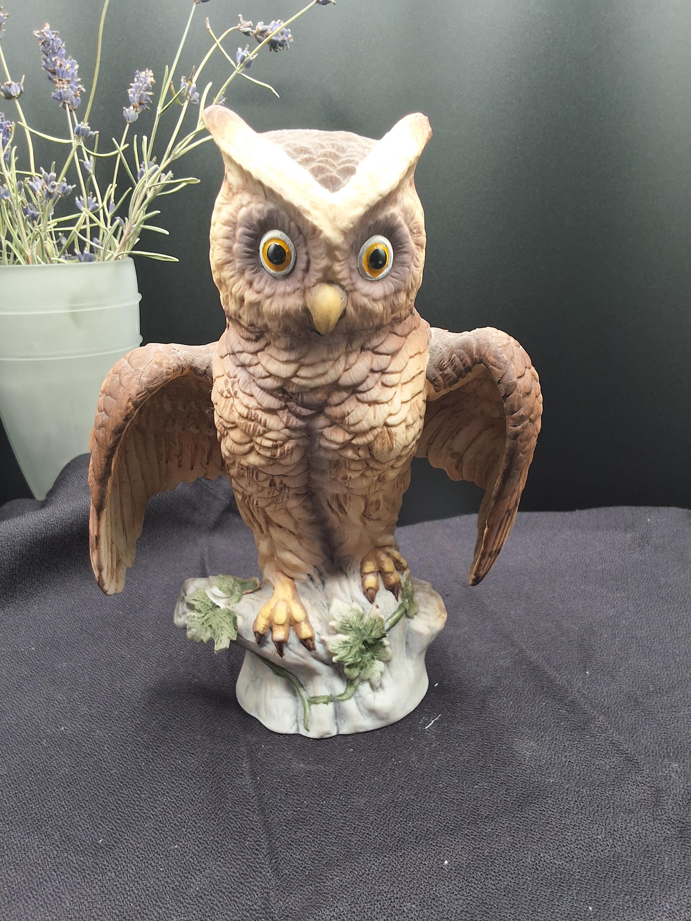 Vintage Andrea by Sadek Great Horned Owl, Model 5938