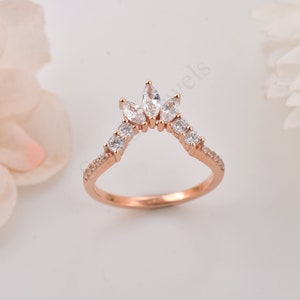 Curved Wedding Band 925 Sterling Silver Curved Ring For Women Stacking Band For Her Curved Matching Band Minimal  Curved Engagement ring