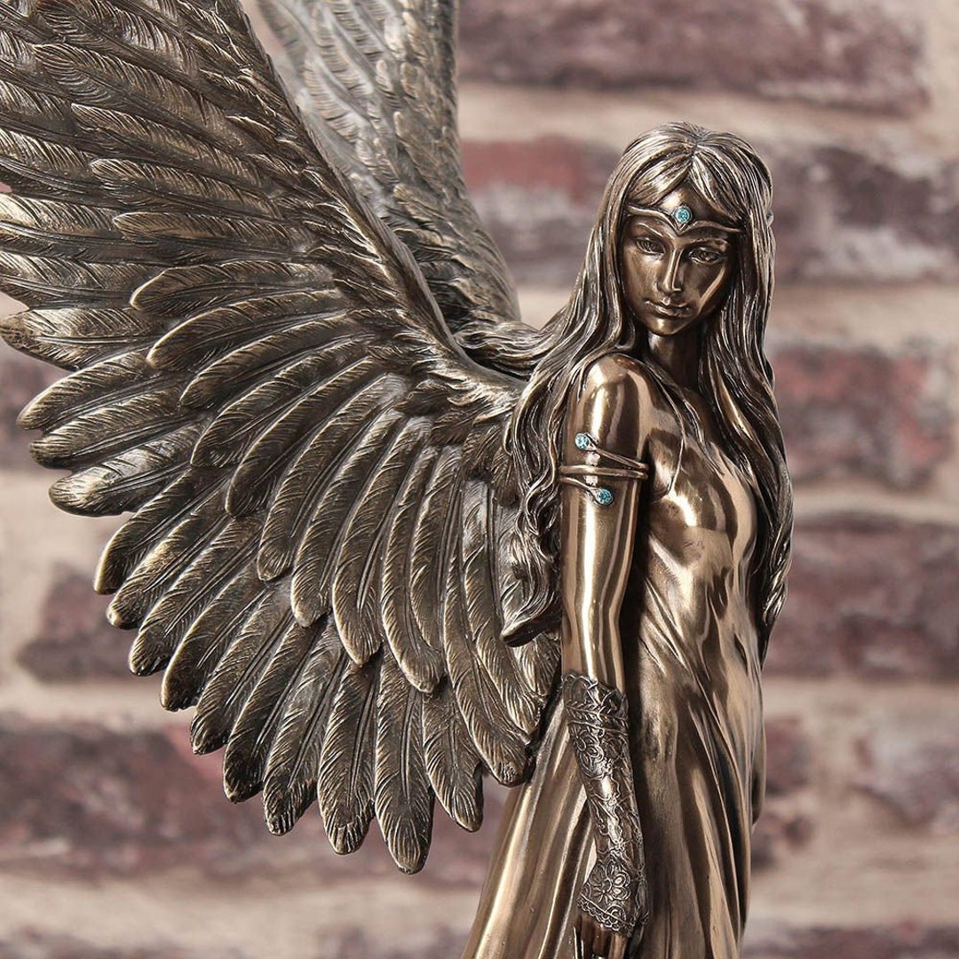 Anne Stokes `Spirit Guide` Angel Statue 24cm