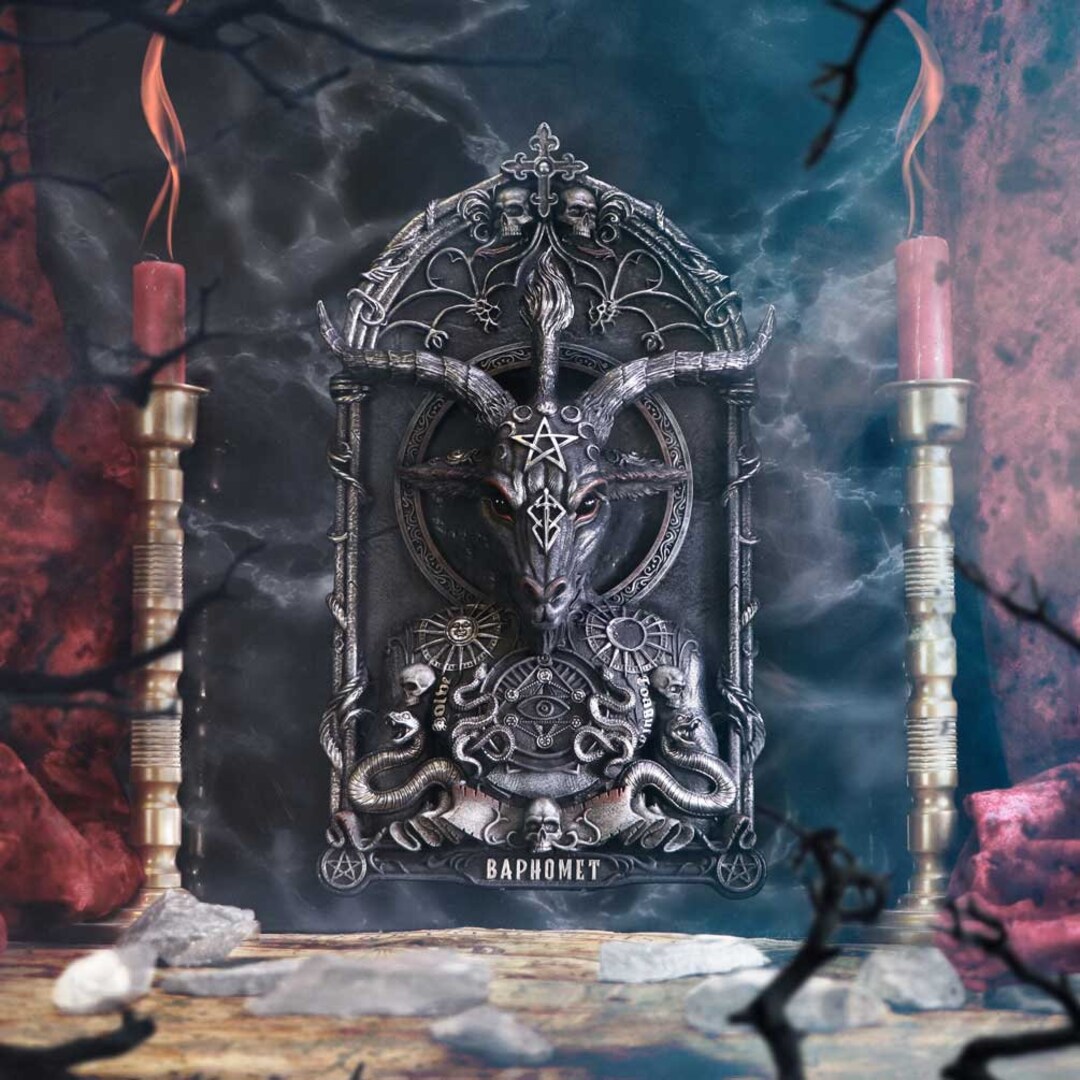 Baphomet's Invocation Wall Art Plaque - Etsy UK