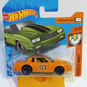 Custom &#39;86 Monte Carlo General Lee - Dukes of Hazzard Short Card