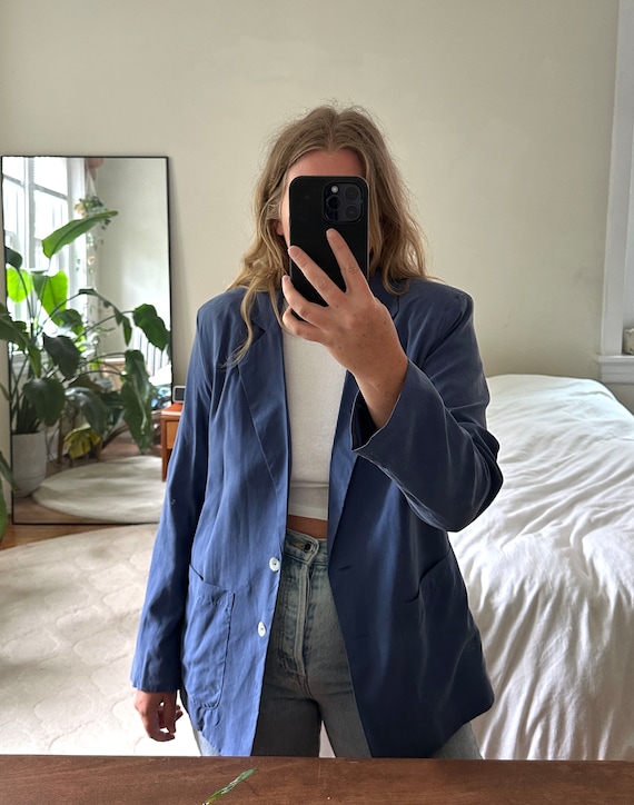 vintage blazer blue Gem