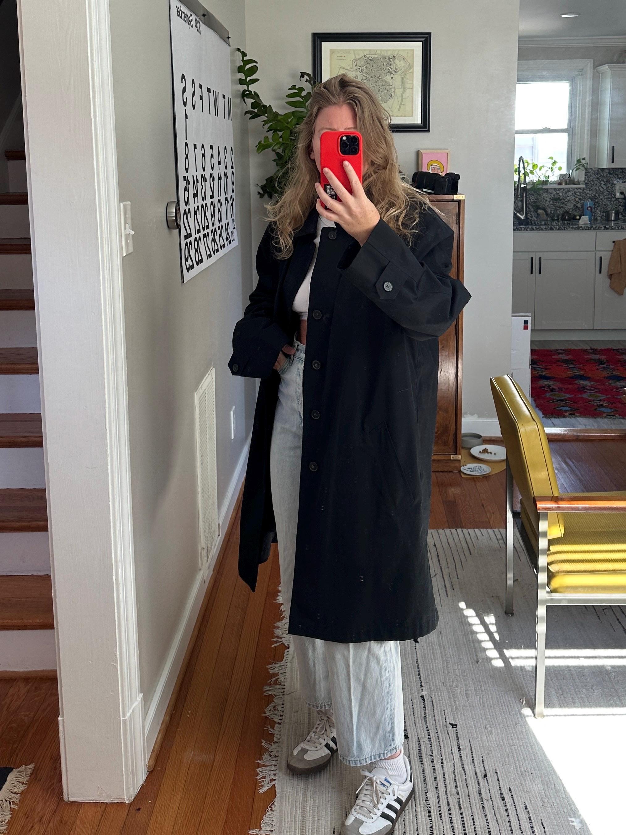 未使用varet street volume trench coat black 未使用varet street volume trench coat black