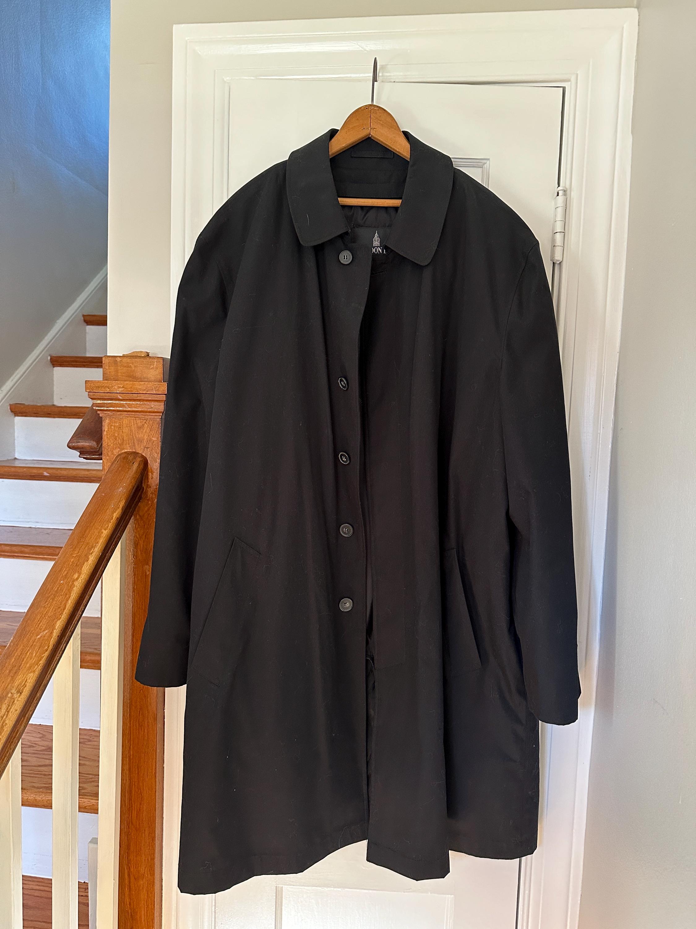 未使用varet street volume trench coat black 未使用varet street volume trench coat black