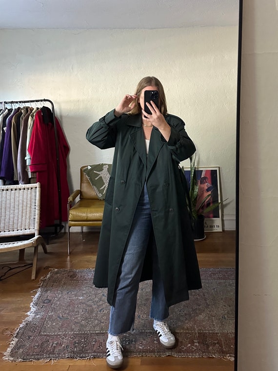 Oversized mac trench clearance coat