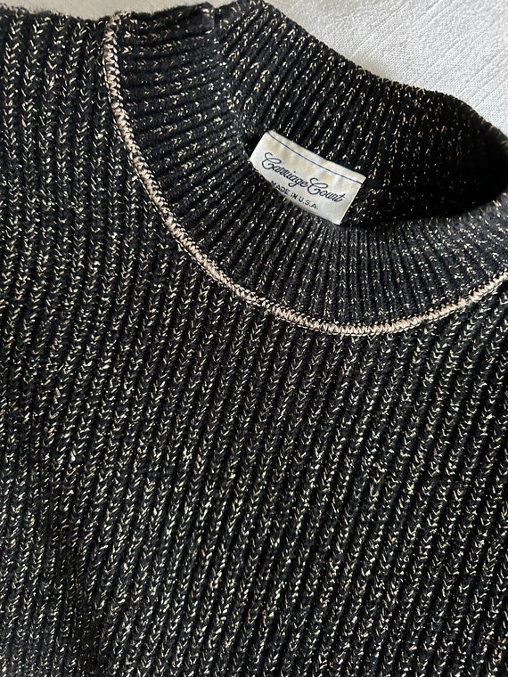 Oversized Sparkle sweater, Black sparkly sweater,… - image 8