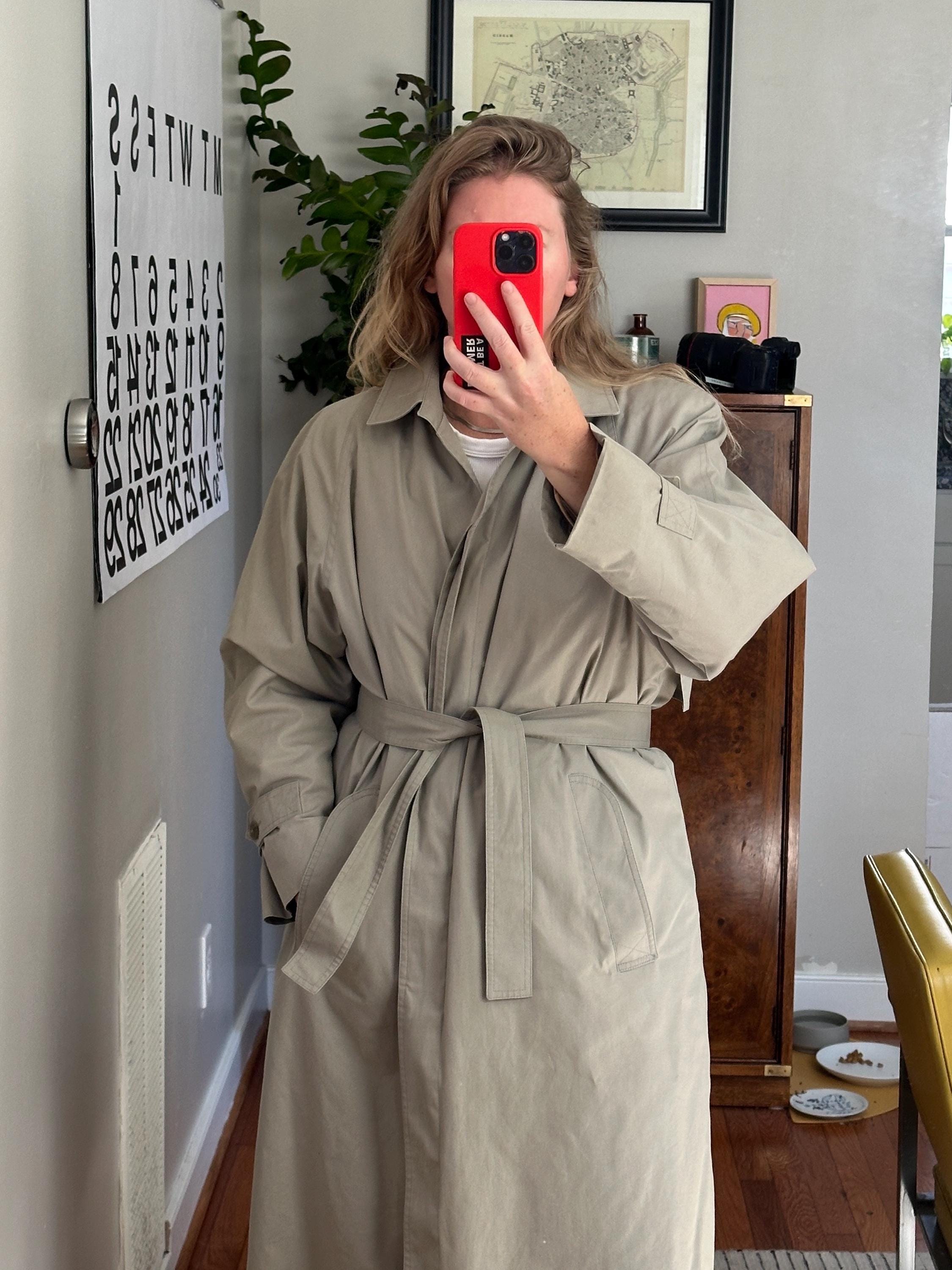 Vintage Classic Tan Trench Coat, Light Tan Trench, Oversized Beige Trench Coat, Full Length Beige Trench Coat, Classic Mac - Etsy Vintage Classic Tan Trench Coat, Light Tan Trench, Oversized Beige Trench Coat, Full Length Beige Trench Coat, Classic Mac - Etsy