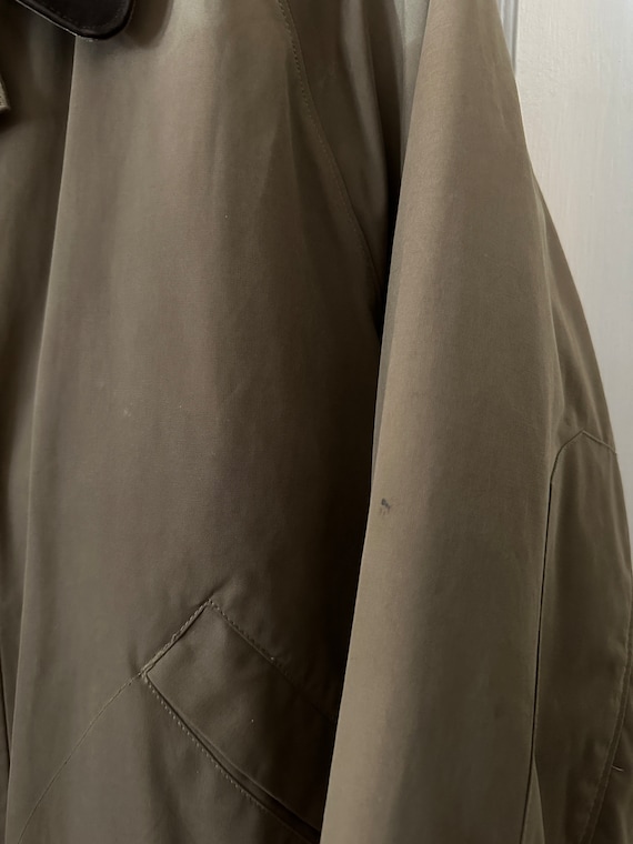Vintage brown farmhouse jacket, oversized brown b… - image 8