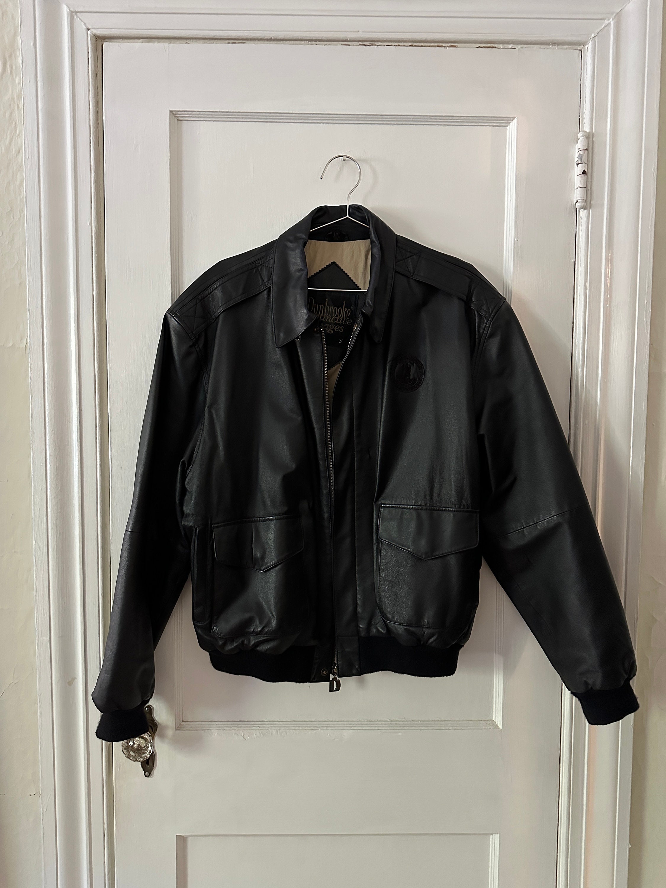 ジャケット・アウター 90s short real leather bomber jacket Lishow Fashion Women's Vintage 90S Genuine Leather Oversize Retro