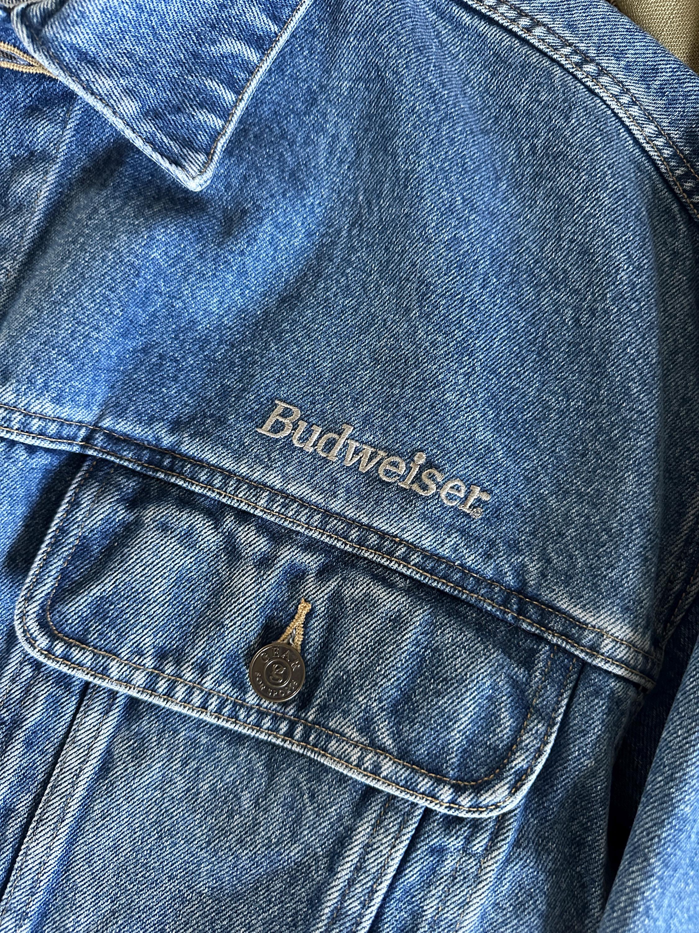 BUDSPOOL 家紋 LOGO DENIM JACKET BUDSPOOL GAKKIN 舐達麻 麻 LOGO DENIM JACKET - メルカリ