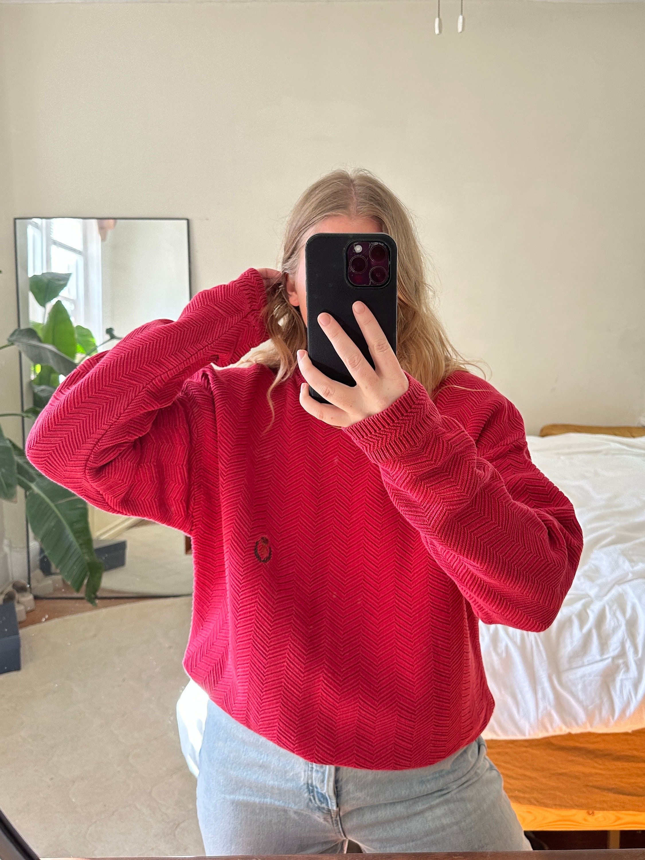 Aspiga Ladies Sustainable Rhia Cashmere Jumper Stripe Crew