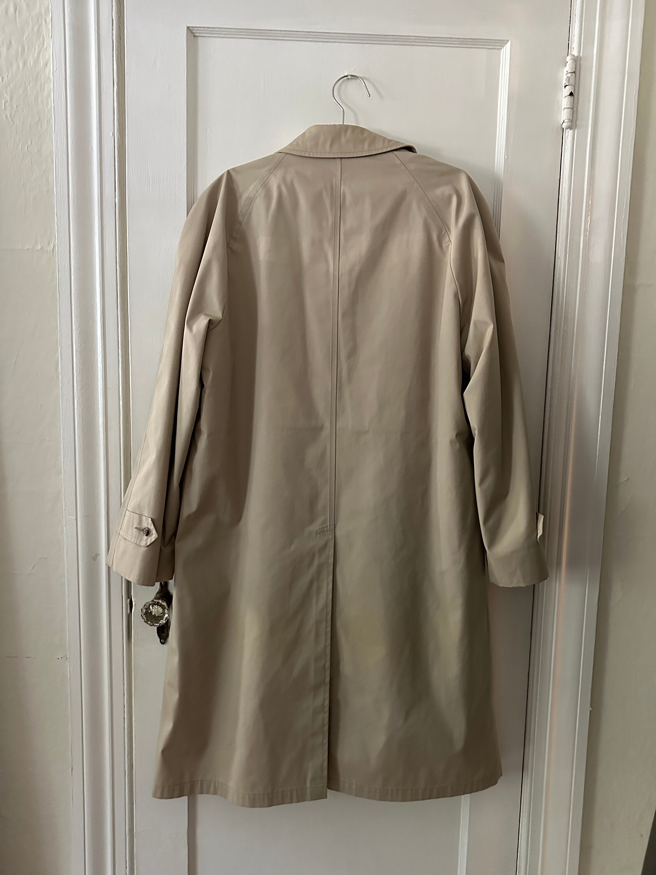 Old Oversize Trench Coat Light Beige
