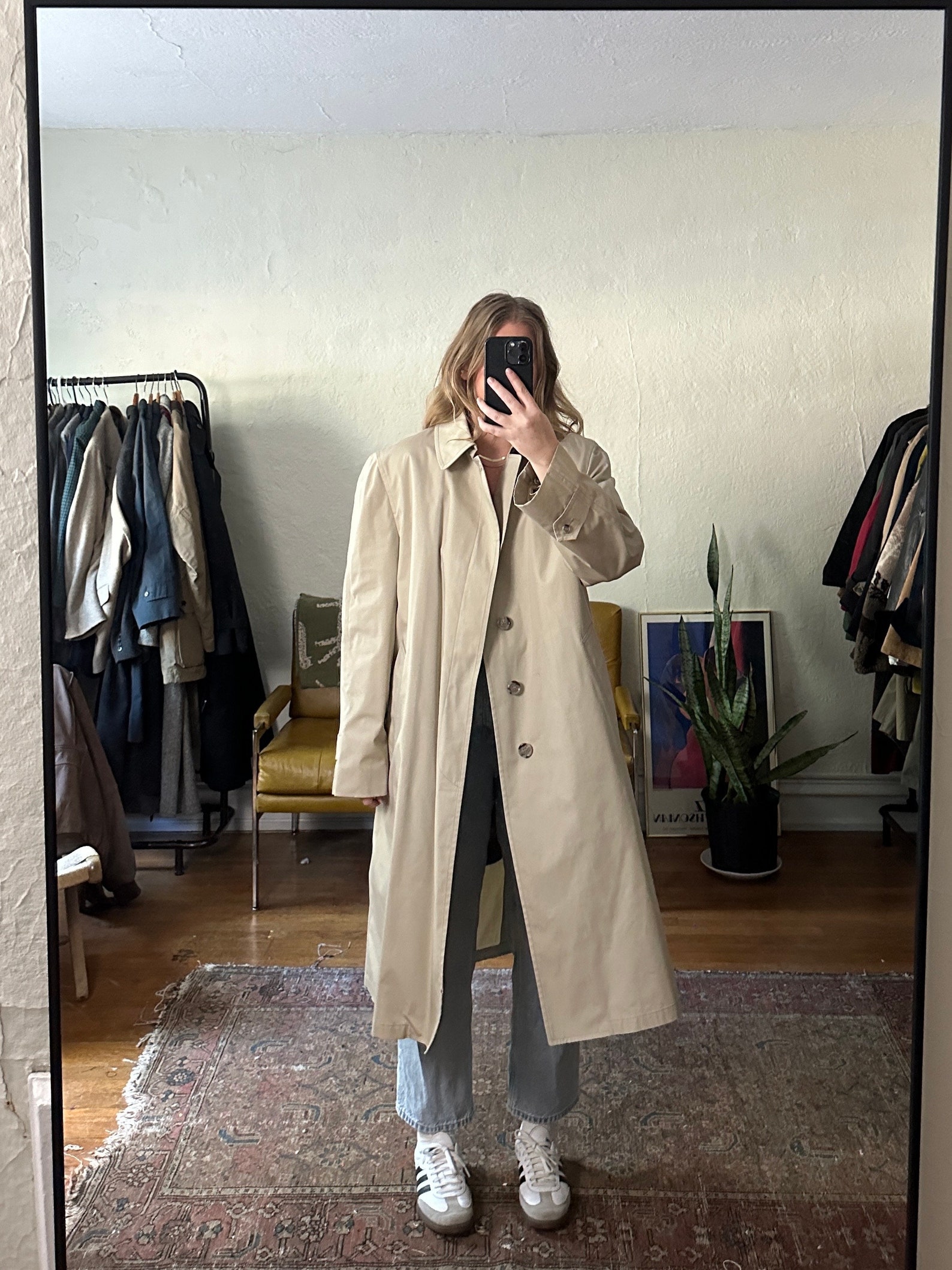 Timeless Crop Trench - Beige