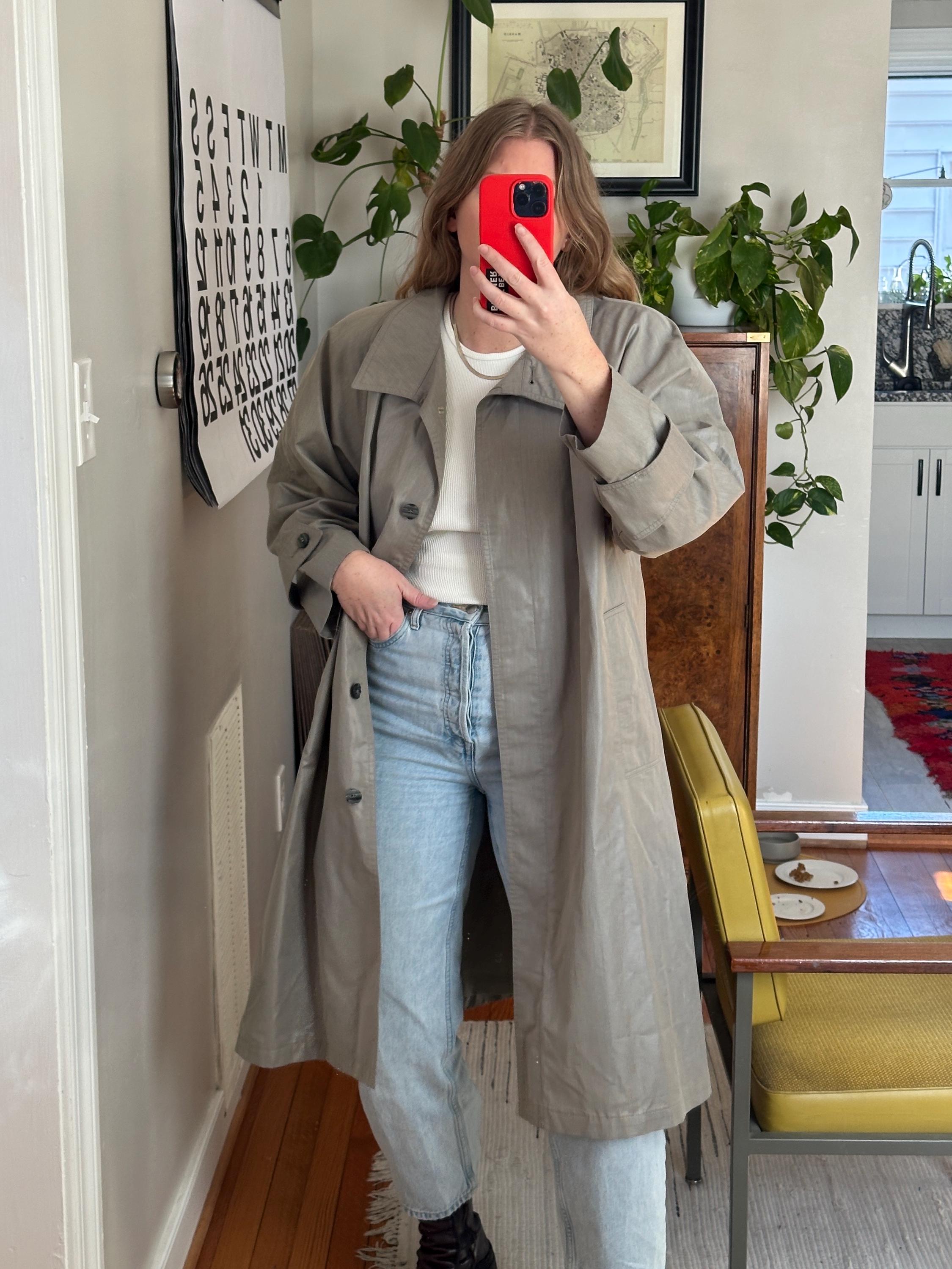 ジャケット・アウター stein LAY OVERSIZED OVERLAP COAT BEIGE stein OVERSIZED OVERLAPED TRENCH COAT・BEIGE - tity