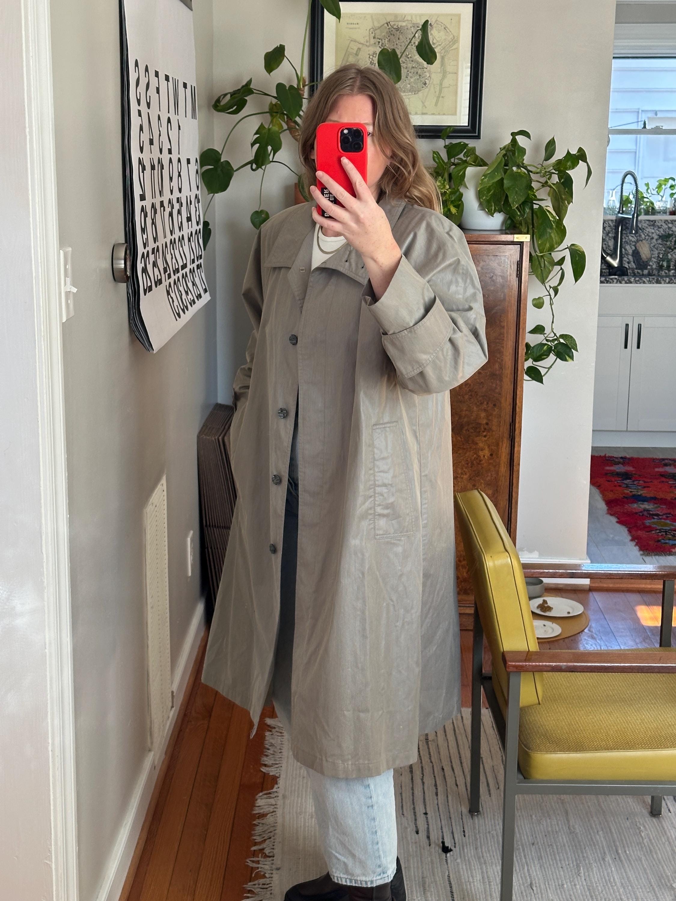 【薫】　Stein oversized trench coat 21AW SSSTEIN 