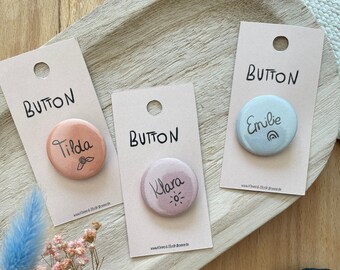 Personalisierte Buttons!! 25 mm