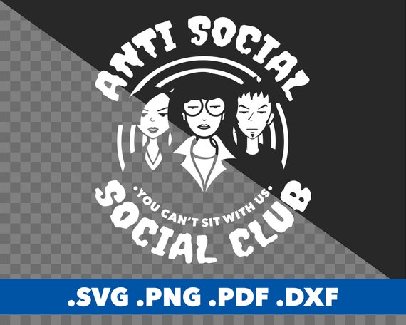 Anti Social Social Club Daria SVG - Etsy