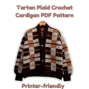 Mens Plaid Cardigan - Etsy
