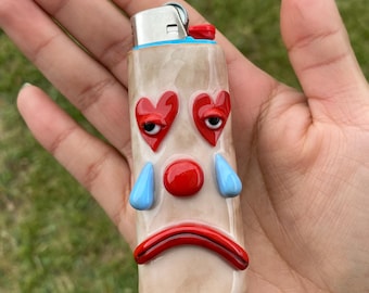 Clowntändarfodral | Handgjort fodral i polymerlera