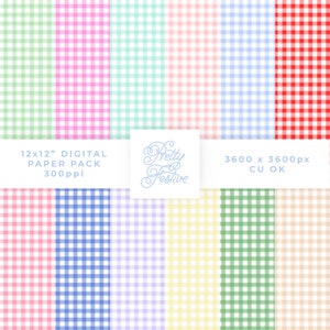 Rainbow Gingham Seamless Pattern, Rainbow Plaid Surface Pattern, Summer  Plaid Digital Download, Spring Tartan fabric design, Non exclusive