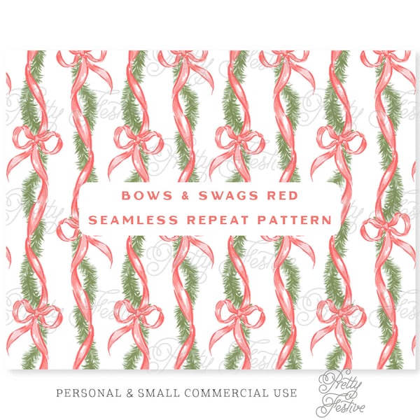 Christmas Ribbon for Bows Etsy