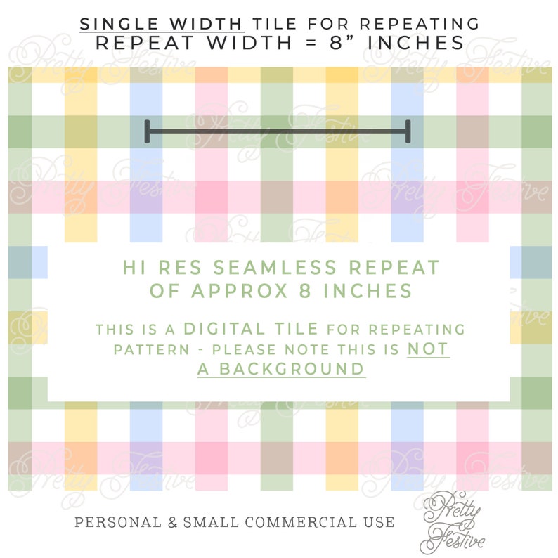Gingham Seamless Pattern in Spring Easter Pastel Colors, Blue. Green ...