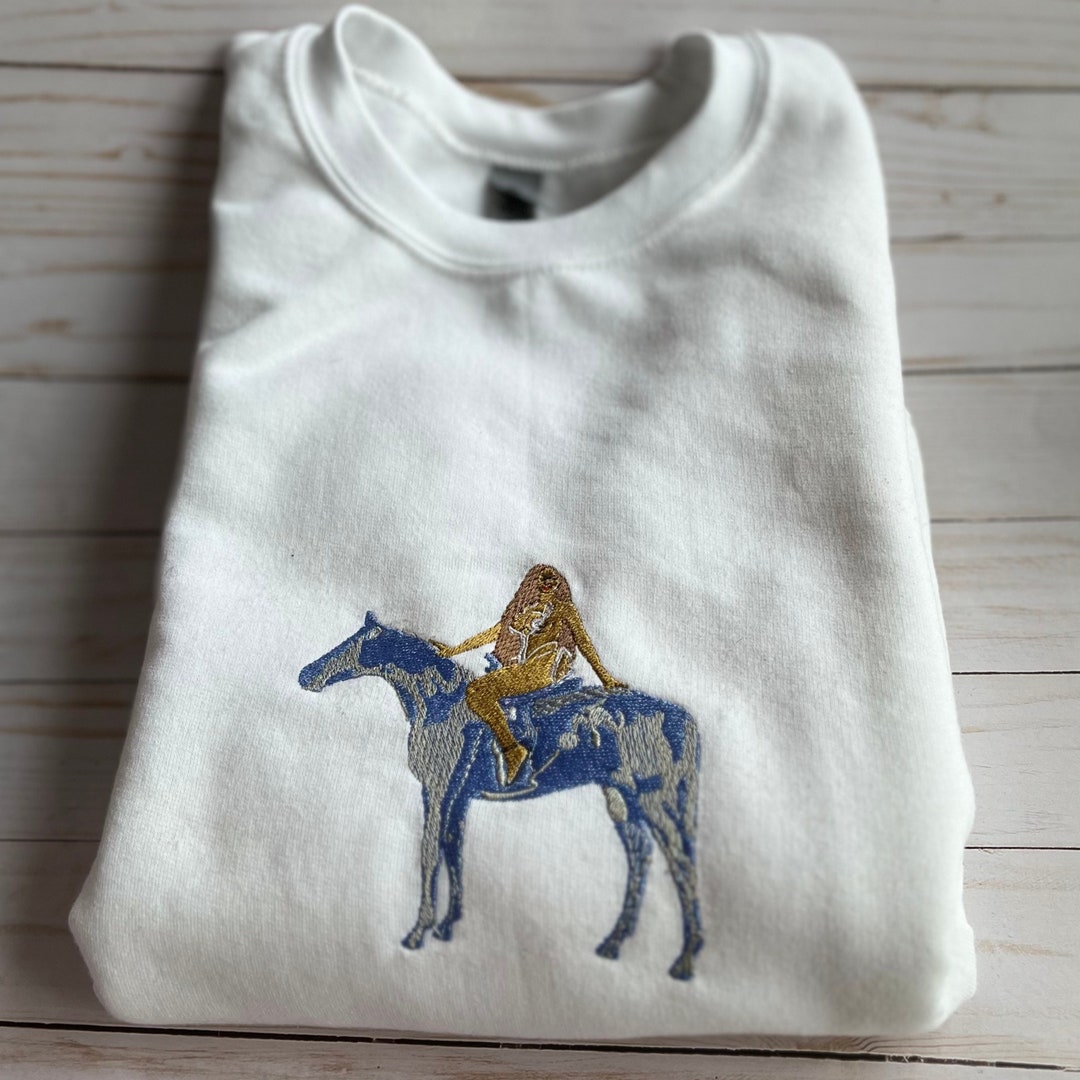 Beyonce Renaissance Embroidered Sweater, Beyoncé Sweater, Beyonce ...