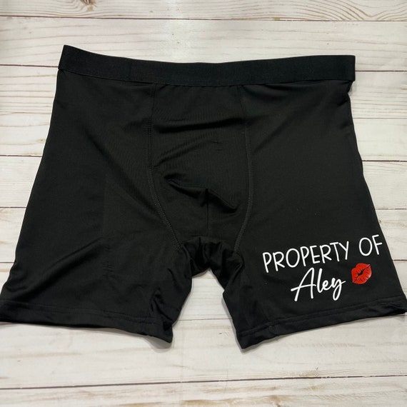 Property of Underwear. Mens Personalized Underwear. Wedding Anniversary  Gift. Custom Underwear. Bachelor Party. Boyfriend Gift. -  Canada