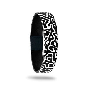 Brave Enough To Be Myself - ZOX Elastic Bracelets - Uplifting and Motivating Stretch Wristbands, Reversible Accessory
