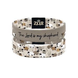 The Lord Is My Shepherd Bracelet‚ Daily Bible Verse Bracelet, Tap For Scripture, Christian Gift for Her or Him, Faith Jewelry