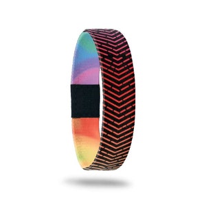KEEP - ZOX Elastic Bracelets - Uplifting and Motivating Stretch Wristbands, Reversible Accessory