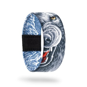 The One You Feed Wristband - ZOX Elastic Bracelets - Uplifting and Motivating Stretch Wristbands, Reversible Accessory