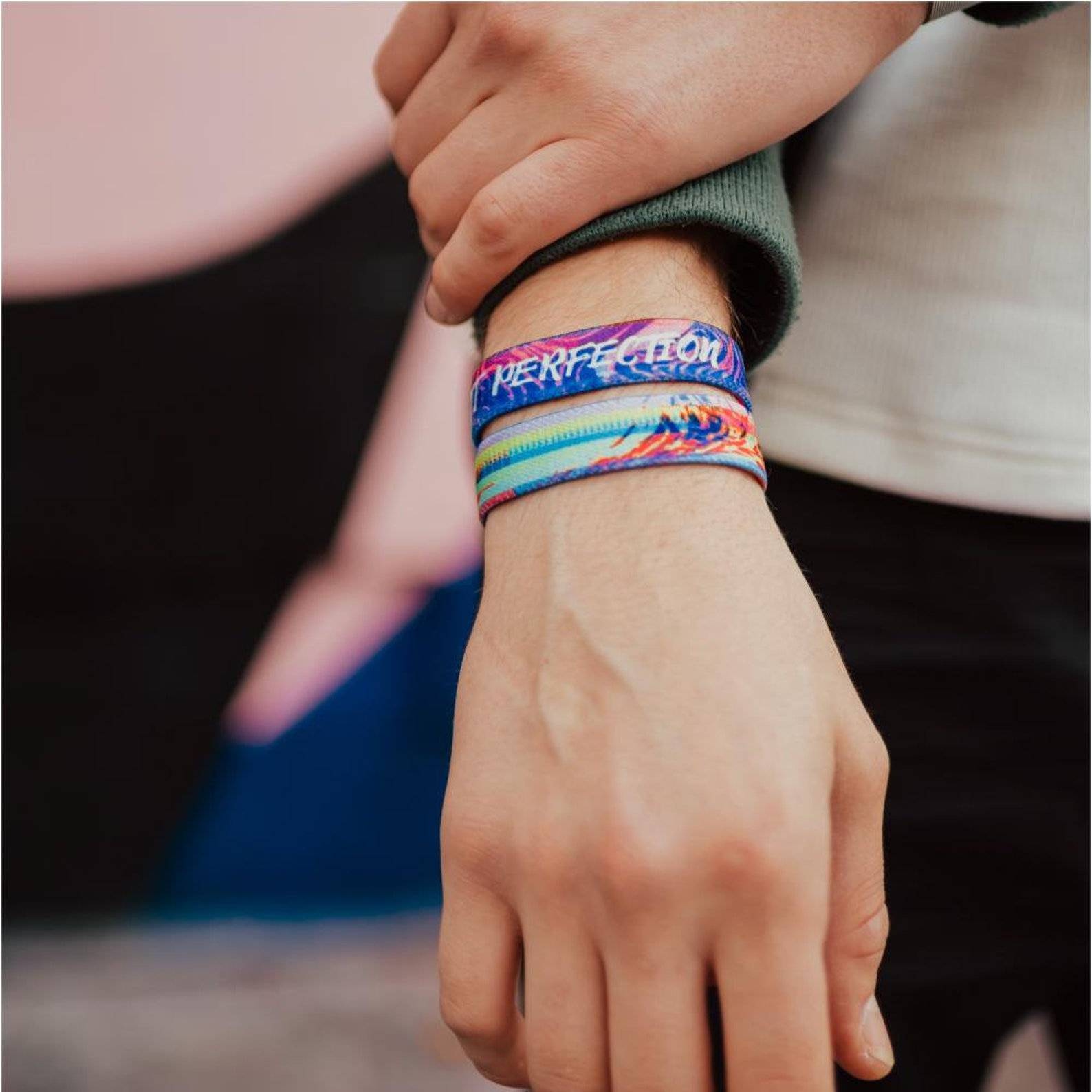 ZOX Elastic Bracelets Uplifting and Motivating Stretch Etsy