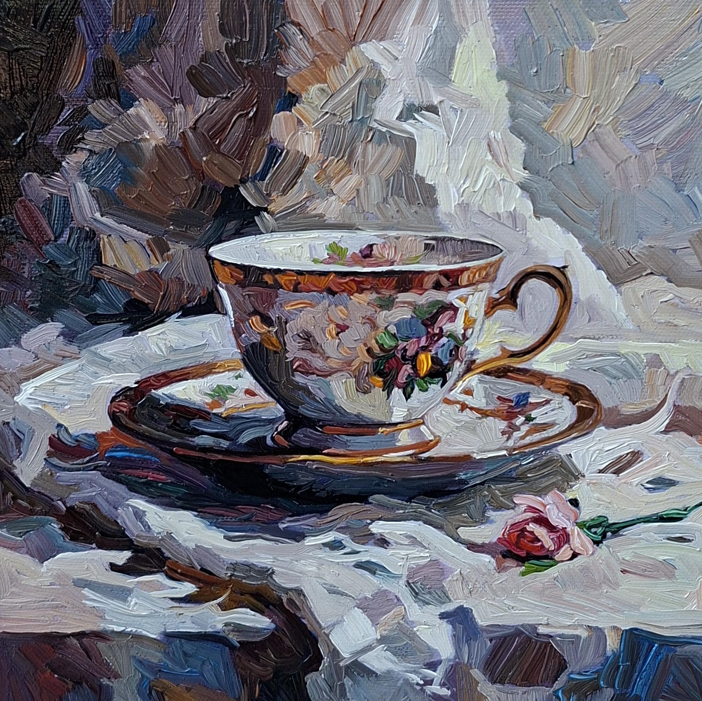 印象派のティーカップ - Etsy 日本