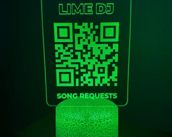 Lime DJ QR Code LED Display