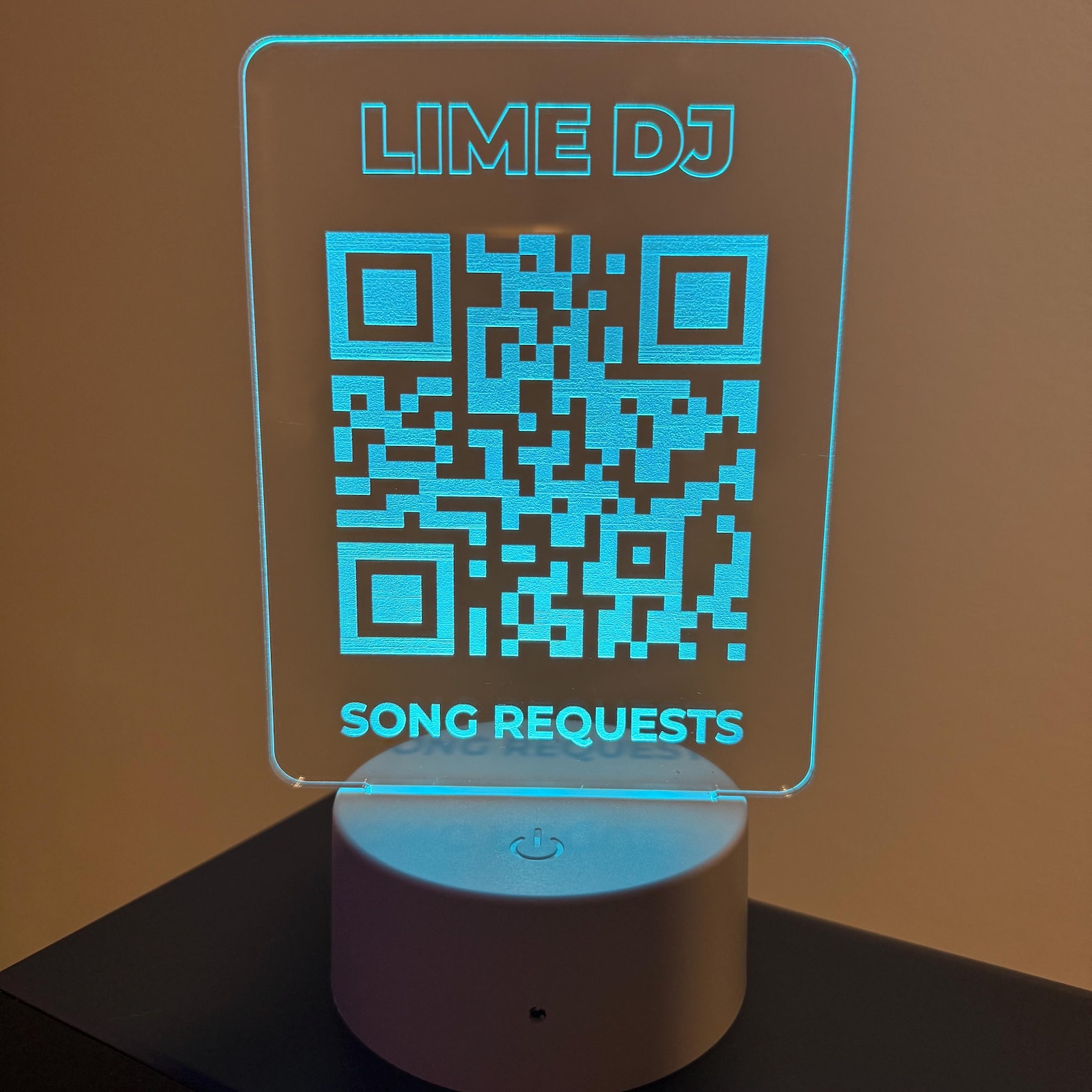 Lime DJ QR Code LED Display - Etsy