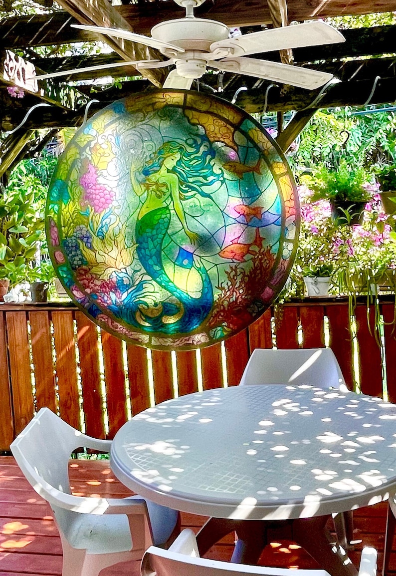 Stained Glass Window Decal - Etsy