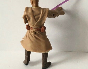 Star Wars Hasbro The Vintage Collection Mace Windu Figura Azione 9,5 Cm | Giocattolo Attack Of The Clones Con Accessori, VC35