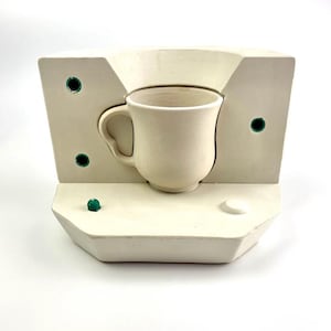 Plaster Coffee Mug Mold: Slip Casting Ceramic Mould