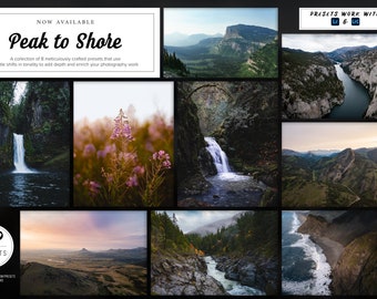 PEAK TO SHORE - Fotografie presets voor Lightroom/Lightroom Classic/Lightroom Mobile